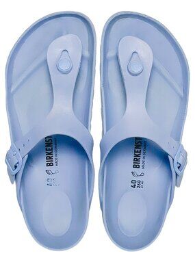 Birkenstock Gizeh Essentials EVA Dusty Blue Waterproof Sandals Women’s 9